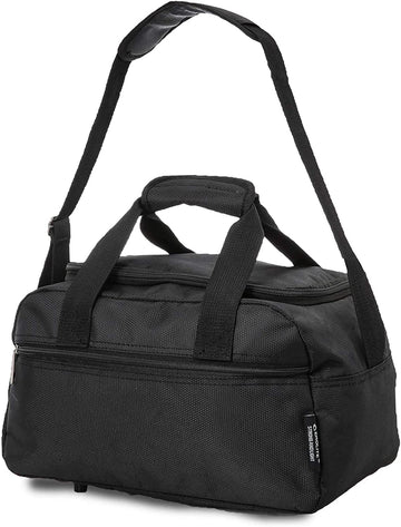 Aerolite (40x20x25cm) New and Improved 2021 Ryanair Maximum Size Holdall Cabin Luggage Under Seat Flight Holdall Bag (x2 Set) - Packed Direct UK